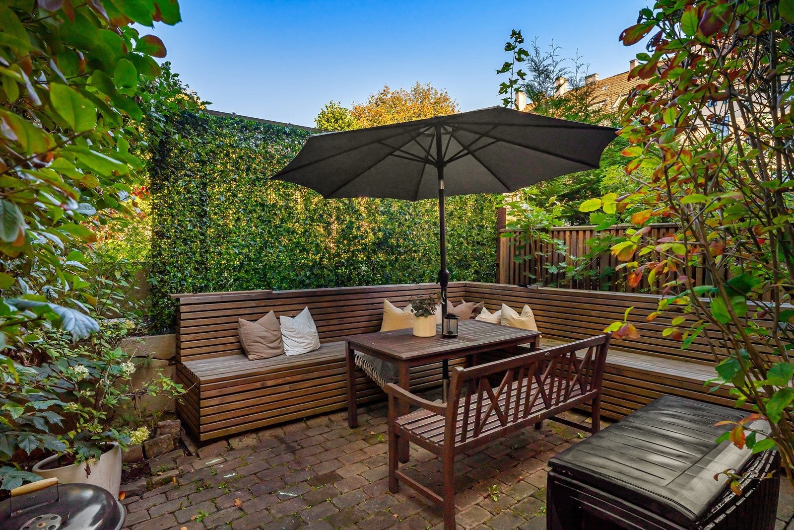 Eiendommen har store flotte fellesarealer som kan benyttes av beboerne. Galleribilde