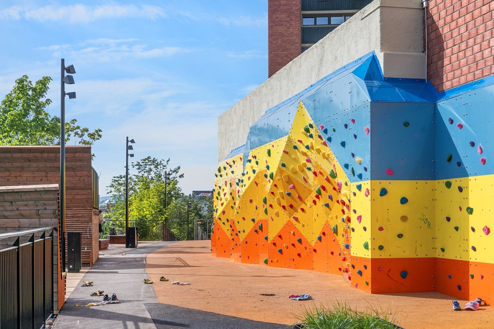 Enerhaugen buldrevegg for den spreke Galleribilde