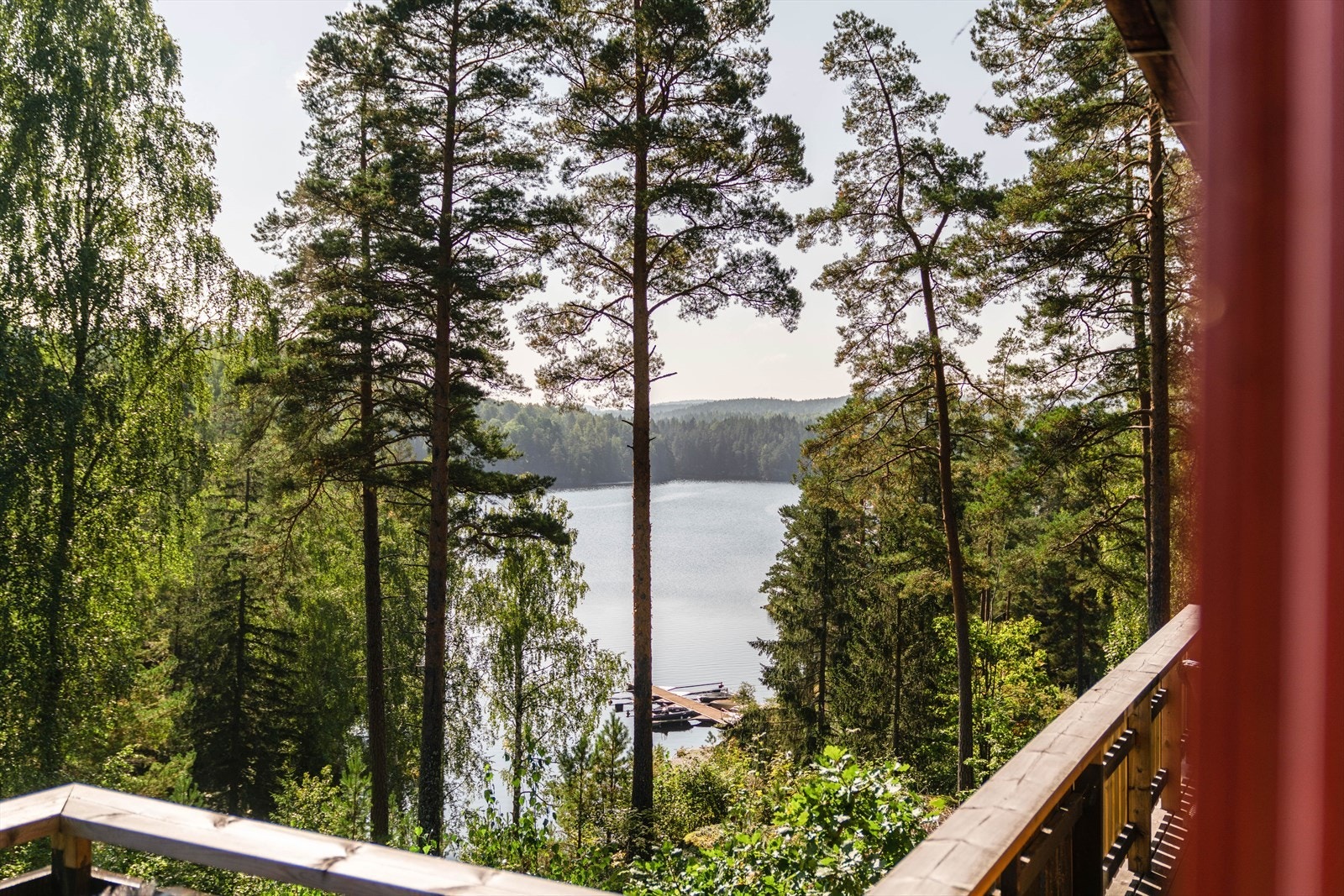 Det er fantastisk utsikt mot Tokefjorden. Galleribilde