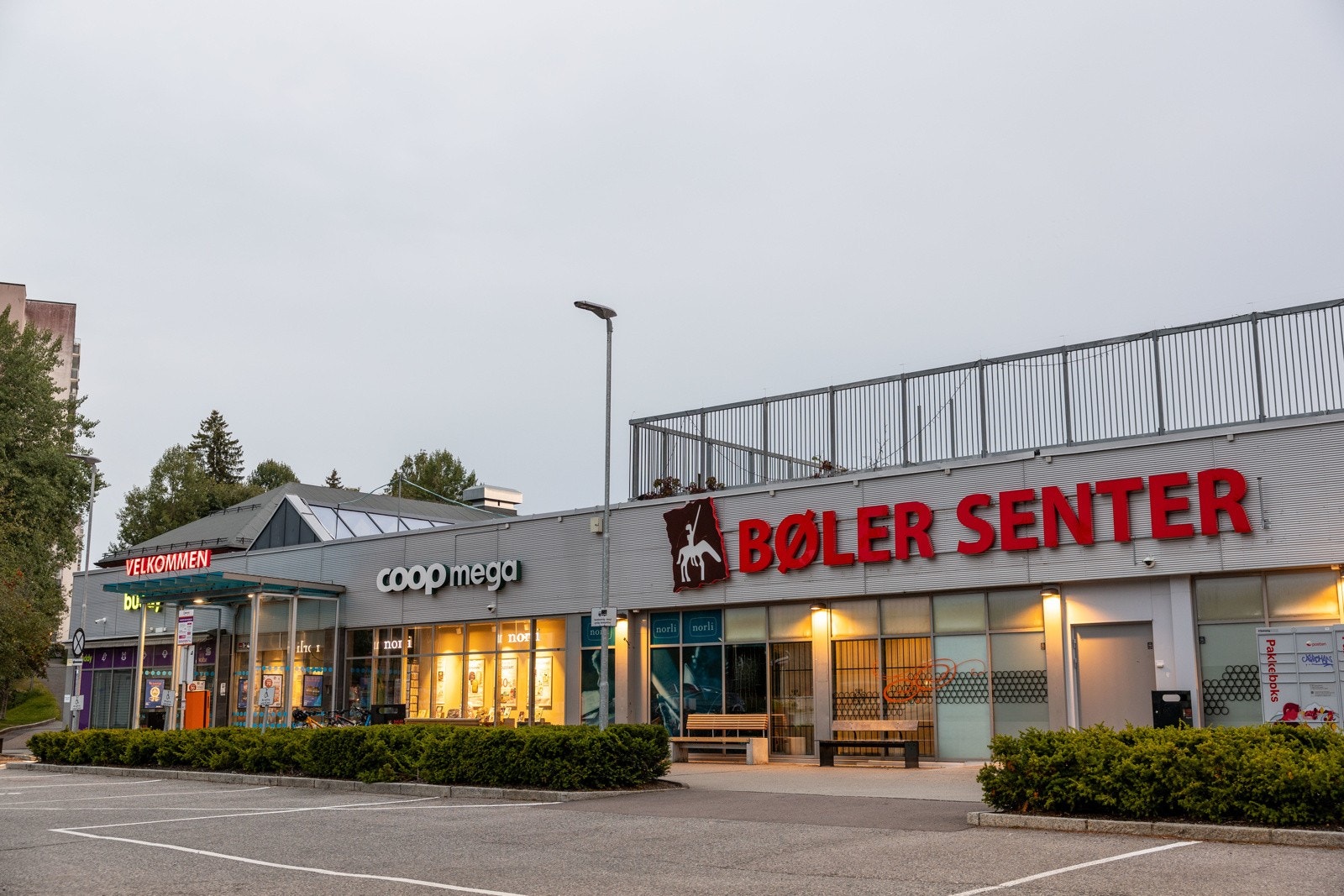 Bøler senter ligger rett i nærheten. Galleribilde