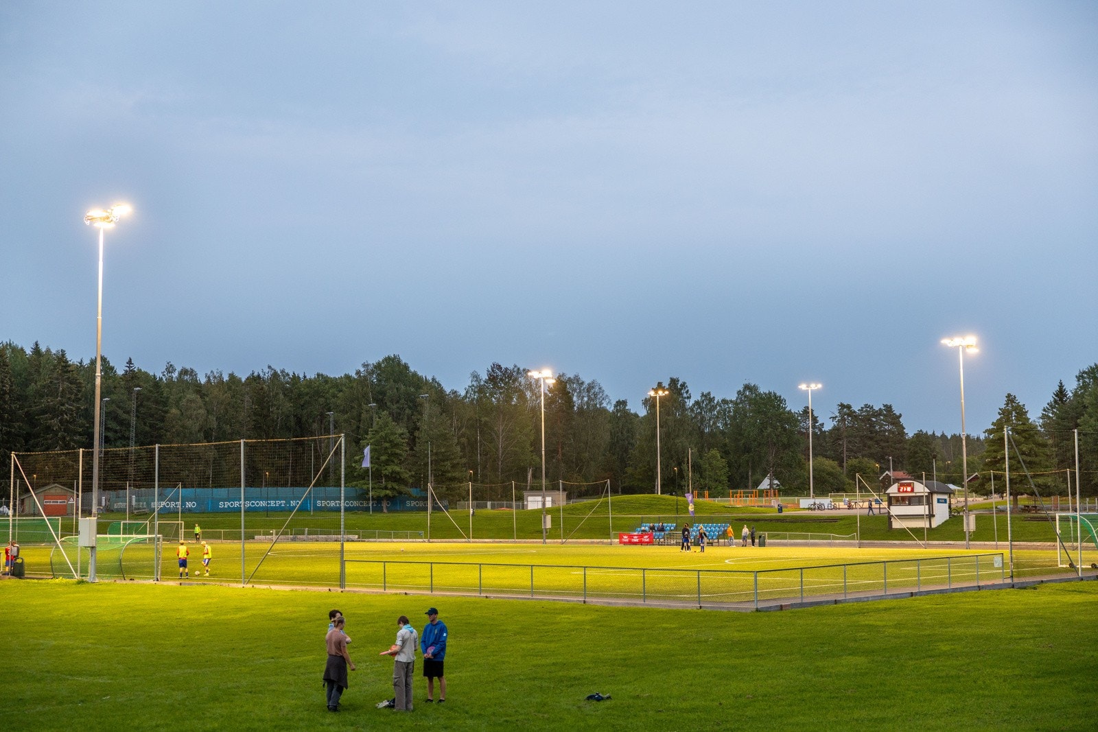Haraløkka kunstgress- og idrettspark. Galleribilde