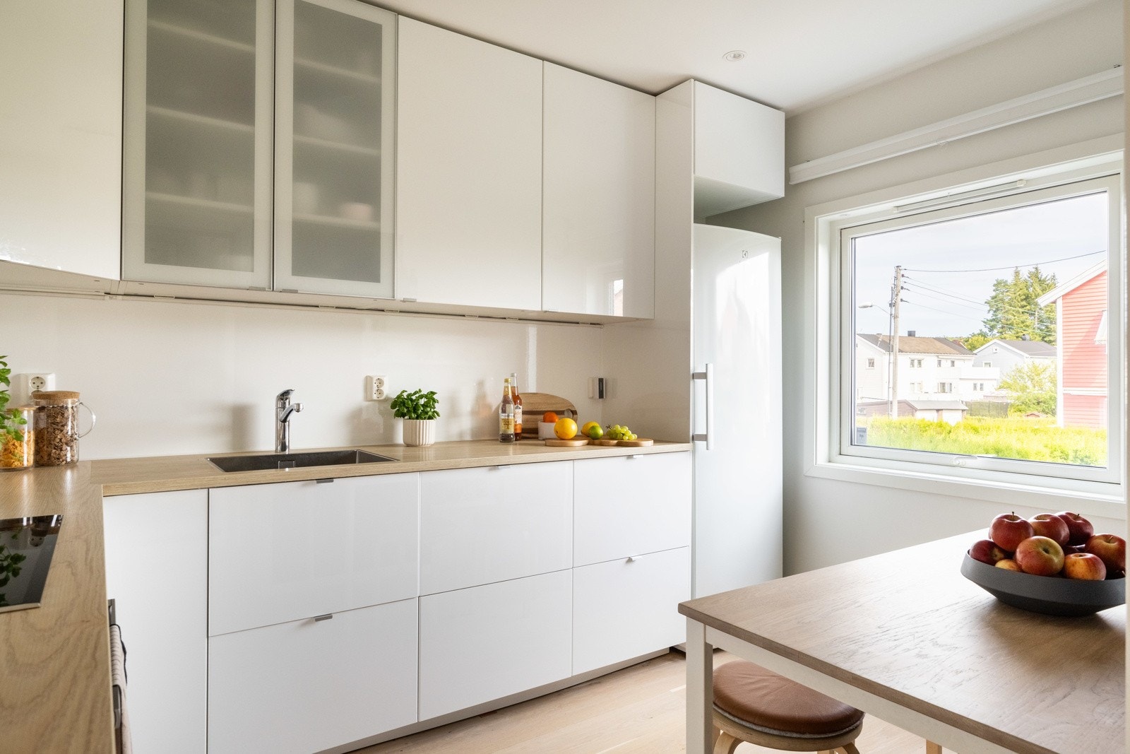 Hvitevarene er levert av Bosch. Galleribilde