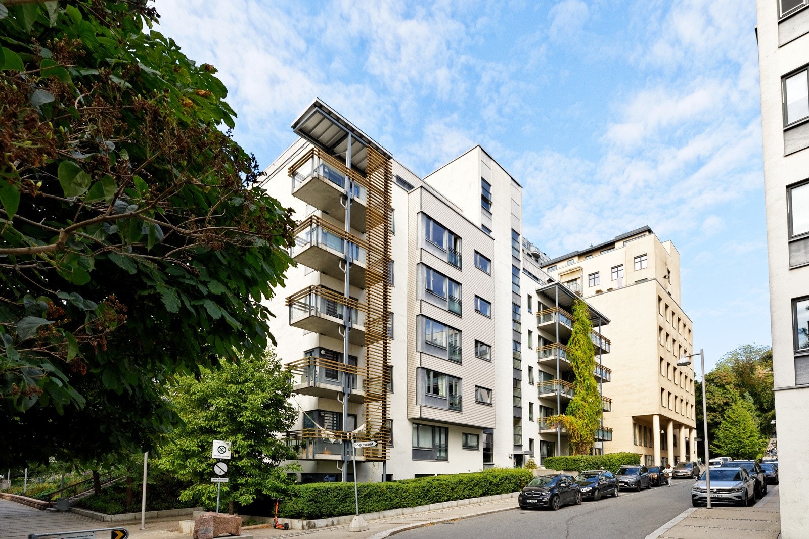 Fasadebilde av Pilestredet Park 28 fra gateplan Galleribilde