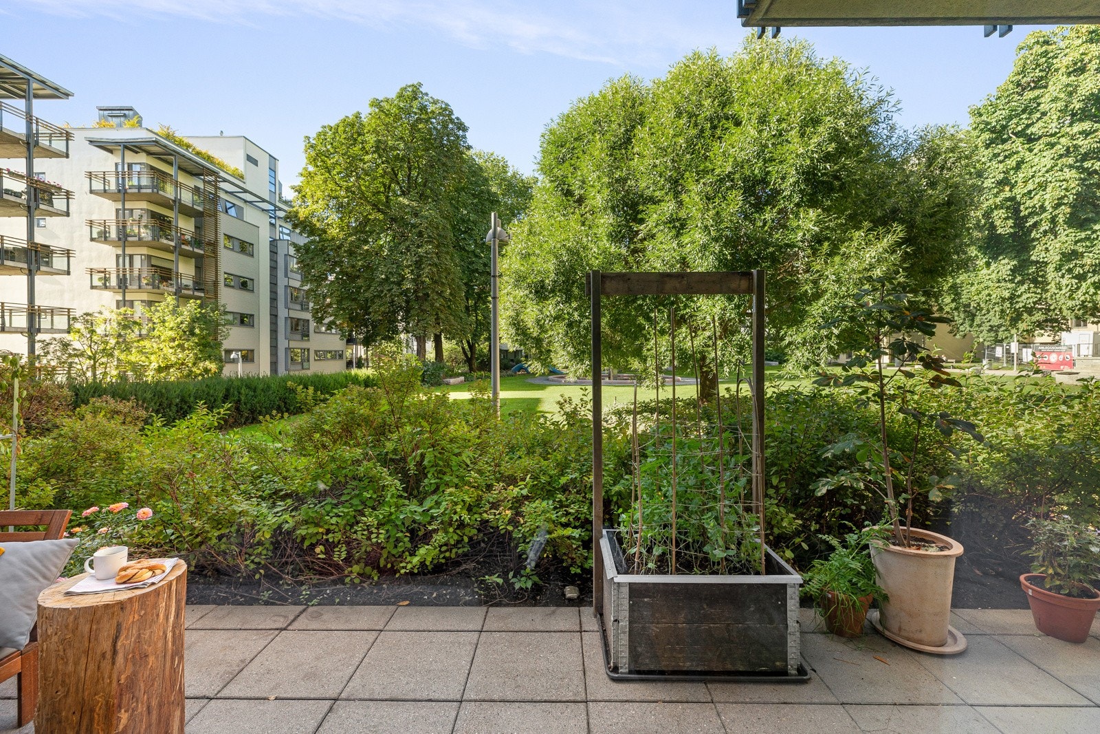 Boligen har en meget god intern beliggenhet i Pilestredet Park Galleribilde