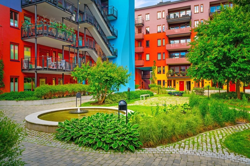 Fellesområdene er pent opparbeidet Galleribilde