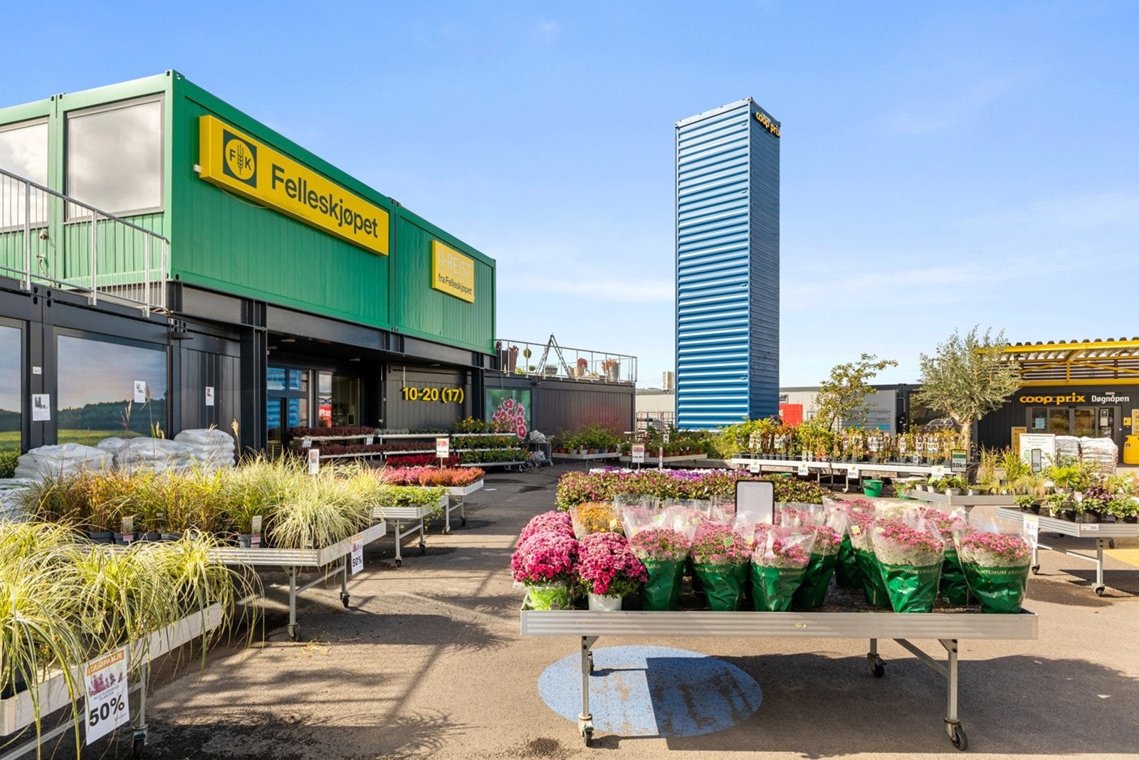 Felleskjøpet og døgnåpen Coop Prix Galleribilde