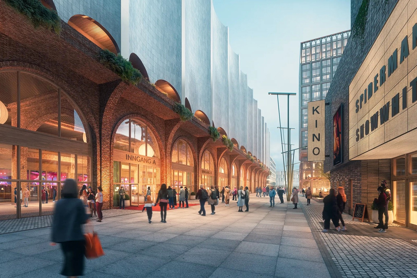 Under utvikling: Ny sport- og konsertarena, klatresenter og kino Galleribilde