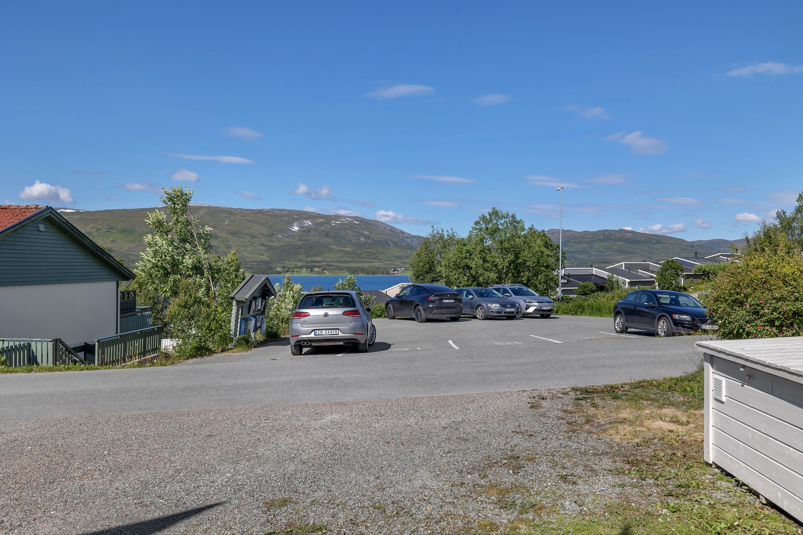 Fin vestvendt utsikt Galleribilde