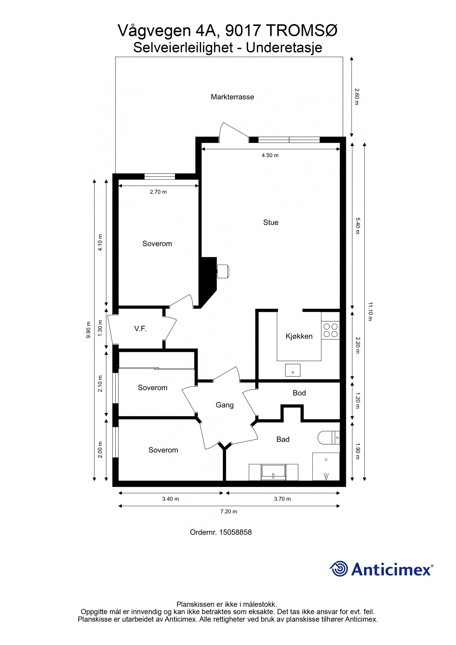 Plantegning Galleribilde