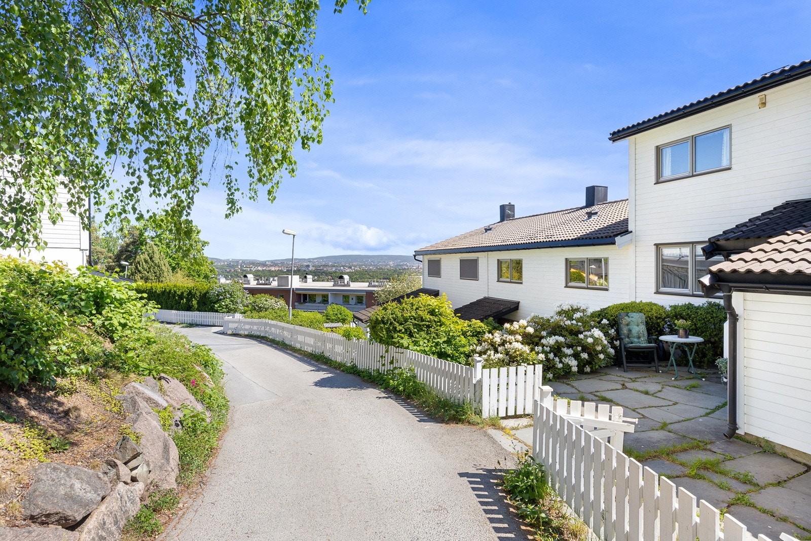 Asfaltert adkomsvei Galleribilde