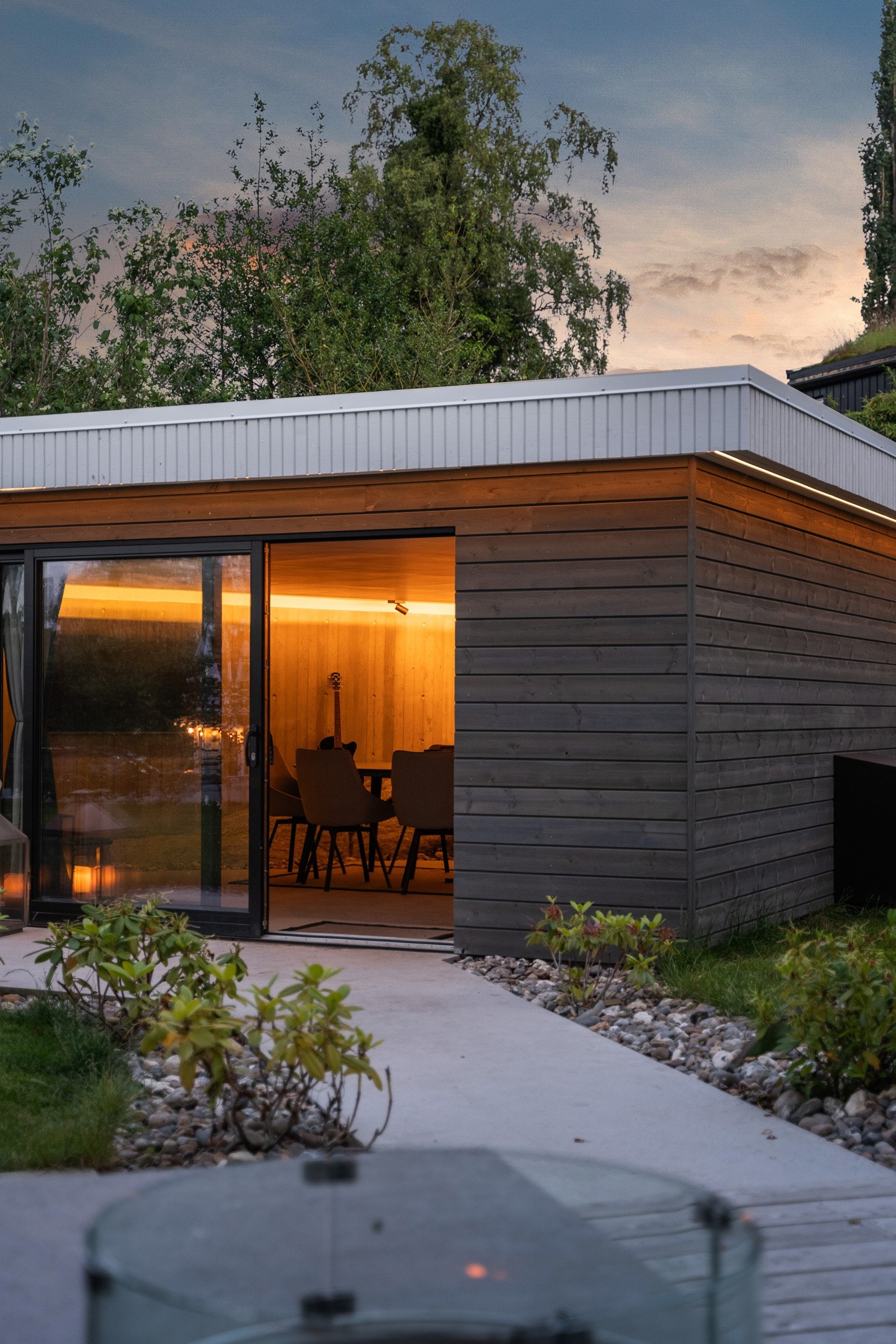 Frittstående hagestue. Galleribilde