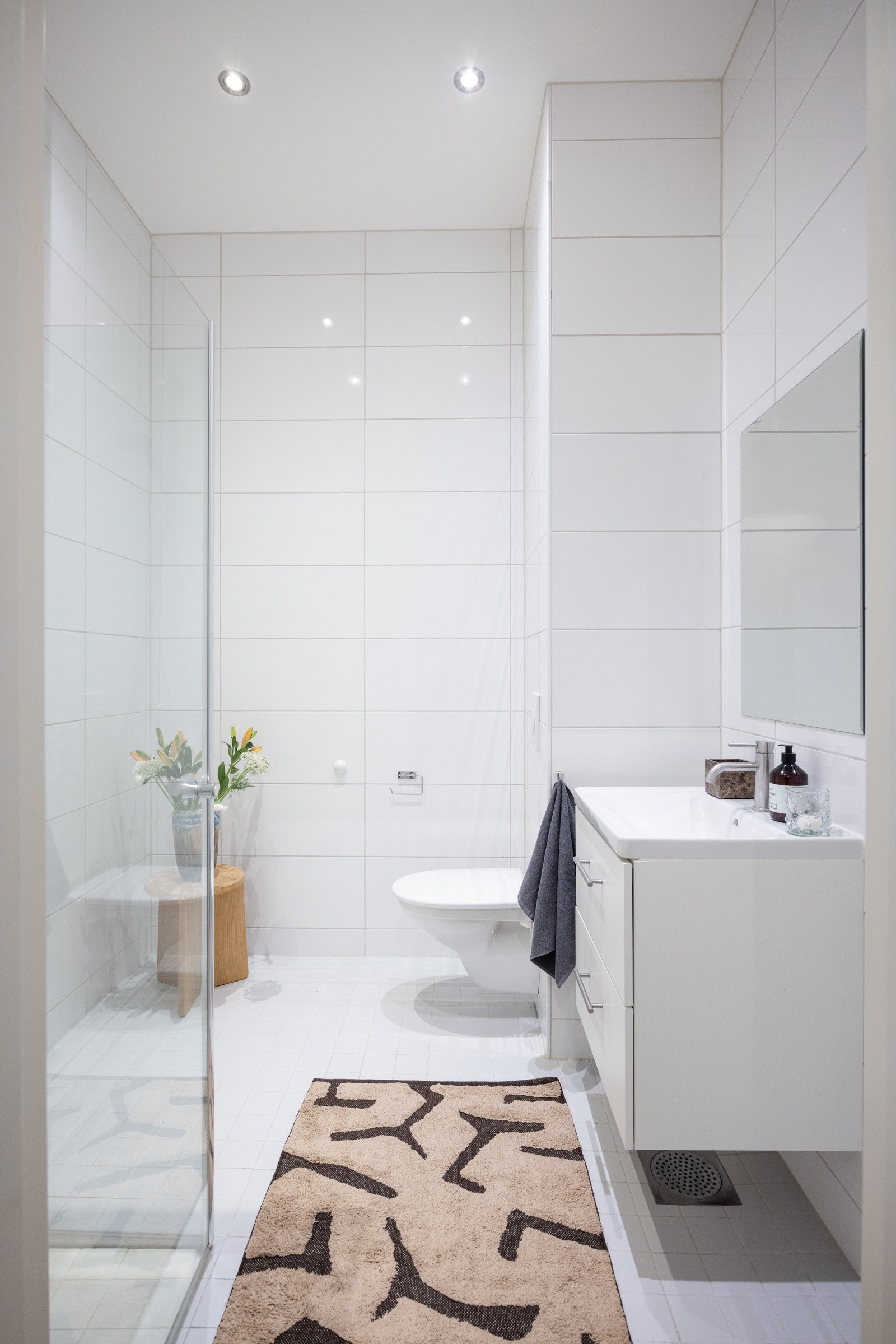 Takhøyden er gjennomgående i hele leiligheten Galleribilde