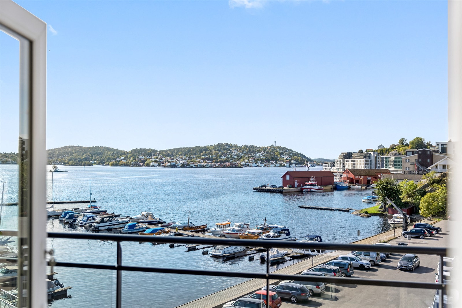 Fantastisk utsikt mot bl.a Hisøy Galleribilde