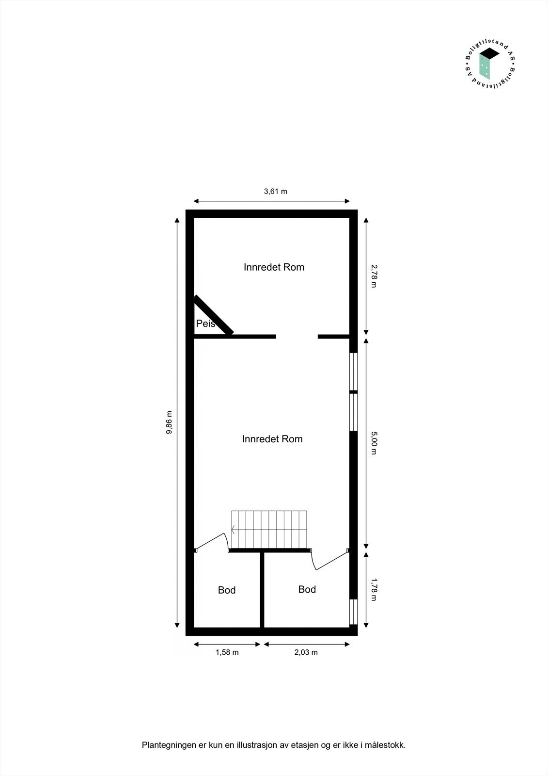 Planløsning - Kjeller Galleribilde