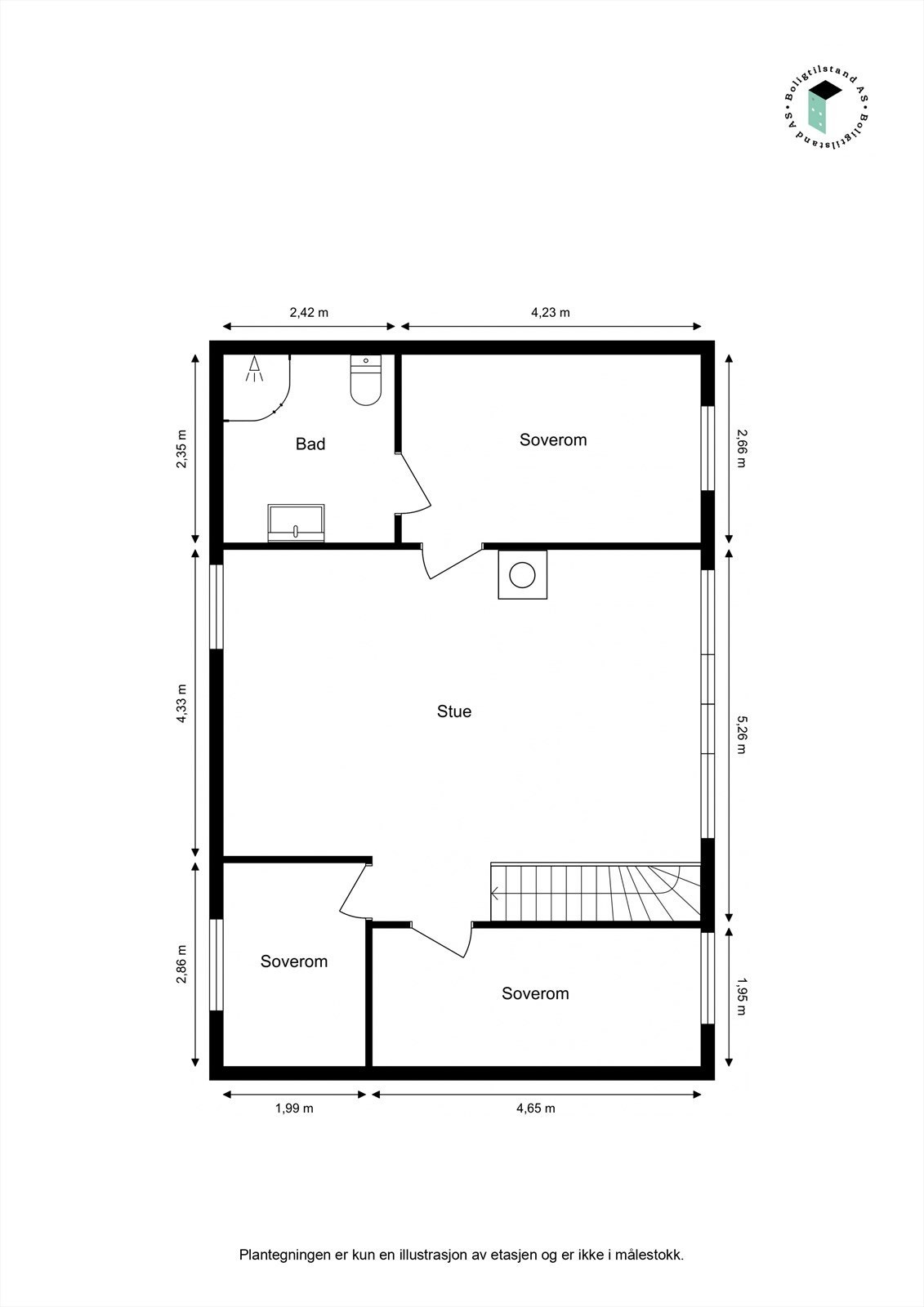 Plantegning - 2. etasje Galleribilde