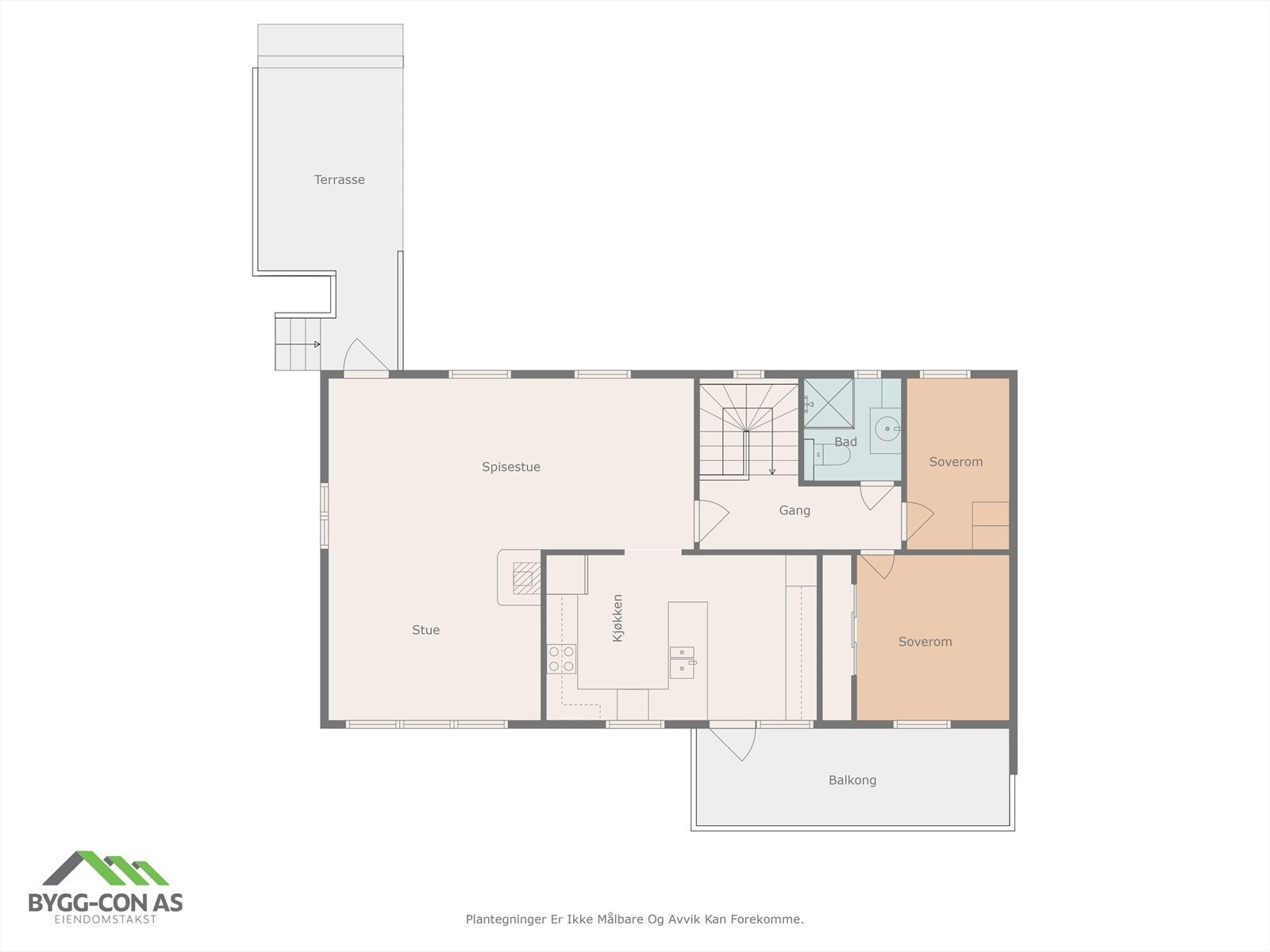 Plantegning 2.etasje Galleribilde
