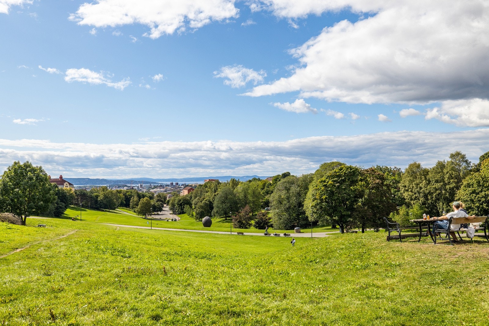 Fra leiligheten er det umiddelbar nærhet til Torshovdalen. Galleribilde