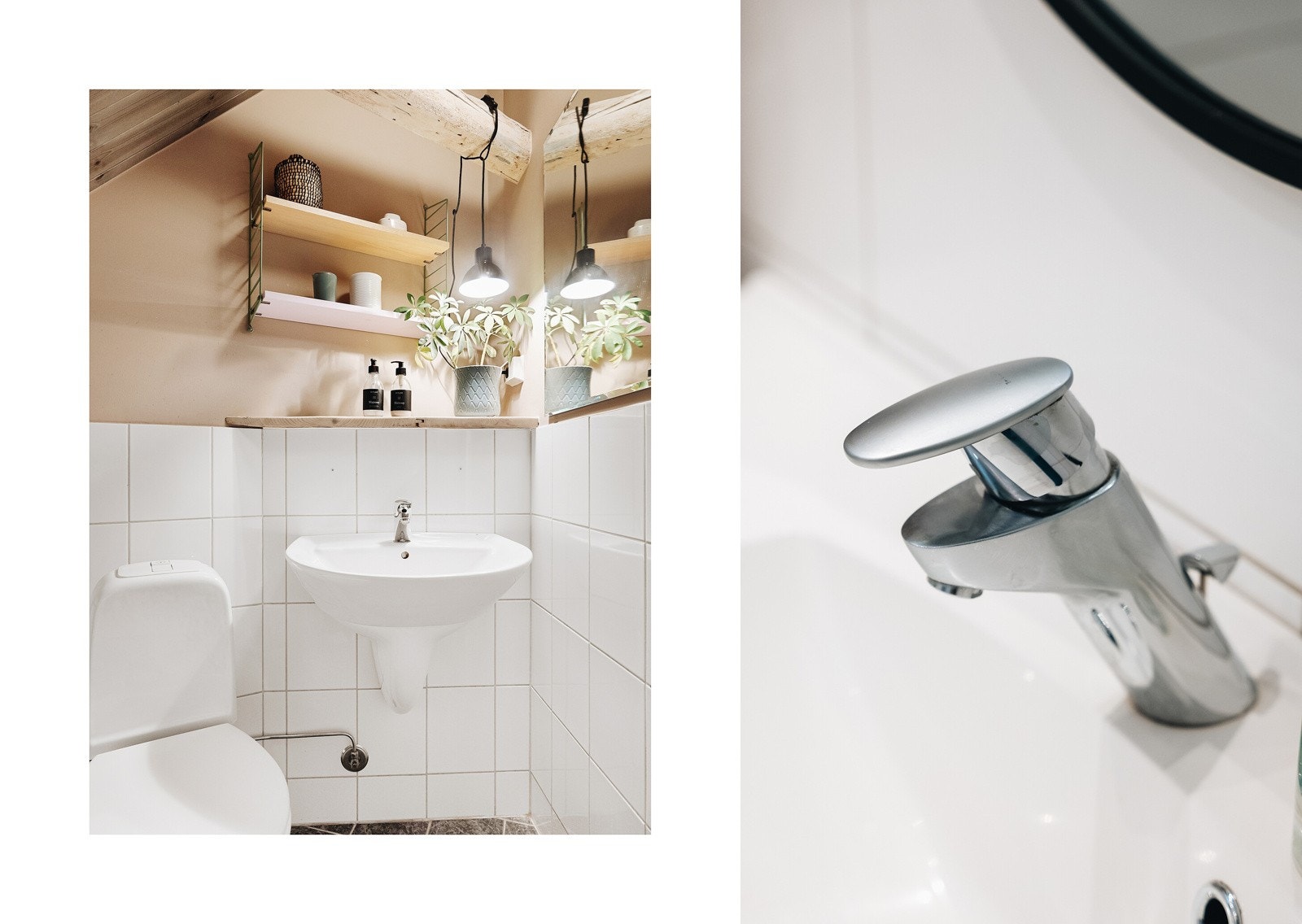 Eget toalett på loftet. Galleribilde