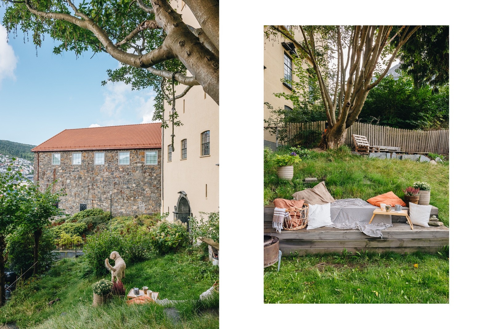 kollasje ute 03 Galleribilde