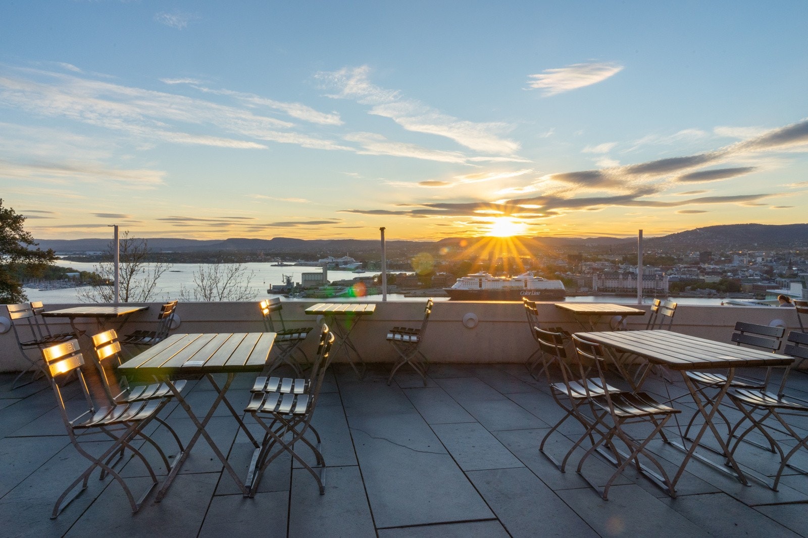 Flotte Ekeberg med grøntområder, ikonisk restaurant og utsiktspunkt Galleribilde
