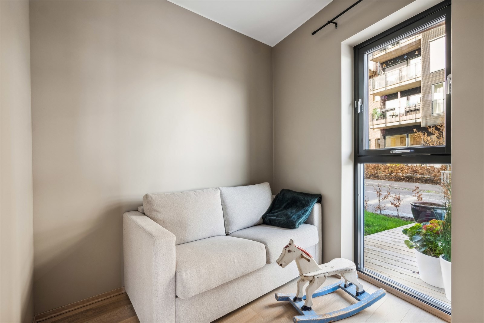 Det er to soverom i leiligheten Galleribilde