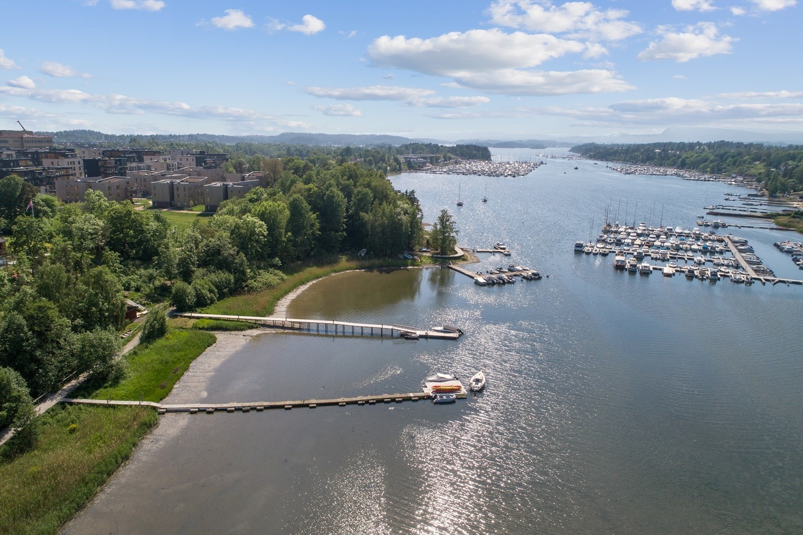 Superpent turområde gir mye glede og påfyll i hverdagen. Du bor sentralt men også landlig Galleribilde