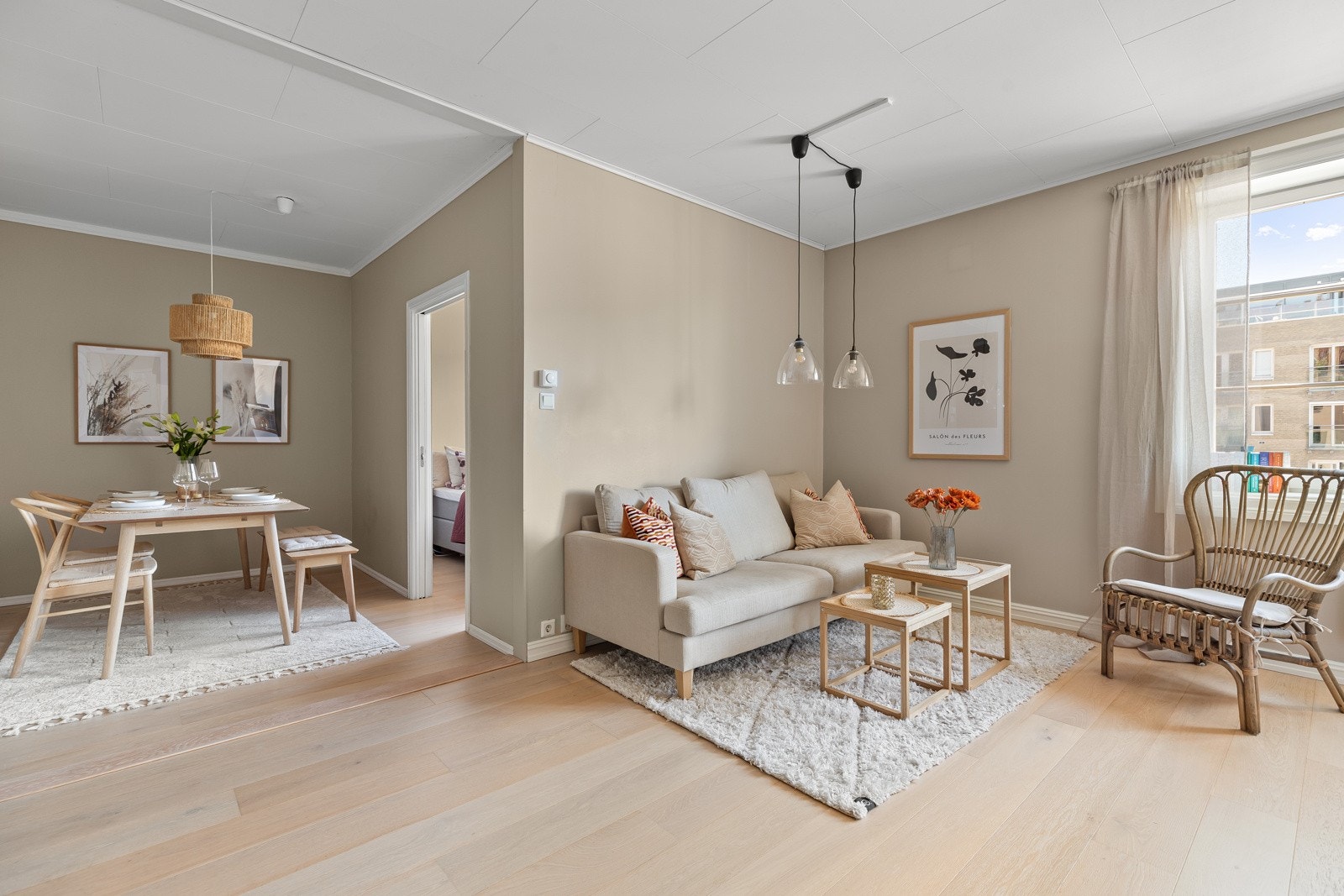 Lys og moderne 2-roms med sentral og populær beliggenhet på Alexander Kiellands plass Galleribilde