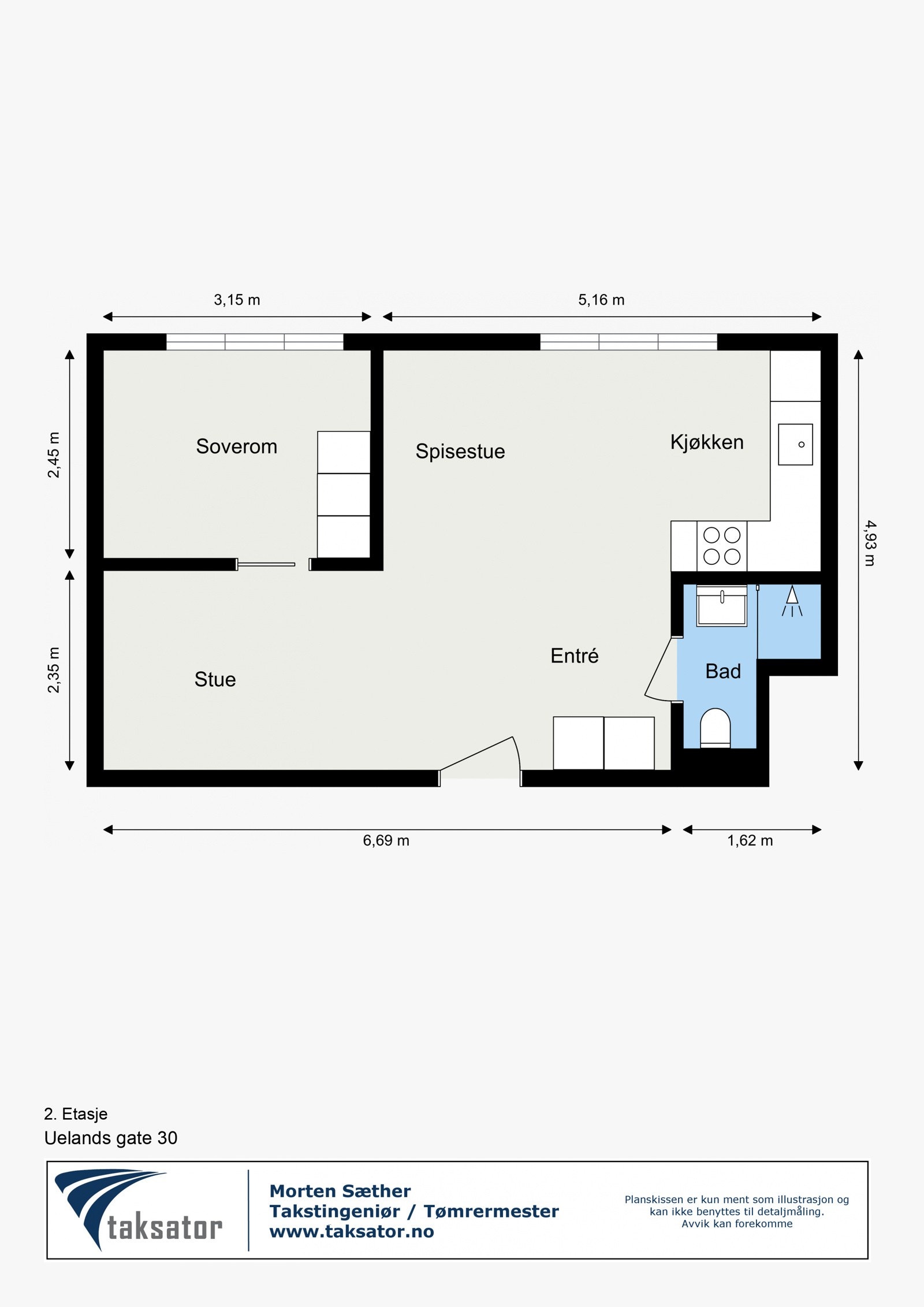 Plantegning - velkommen til visning! Galleribilde