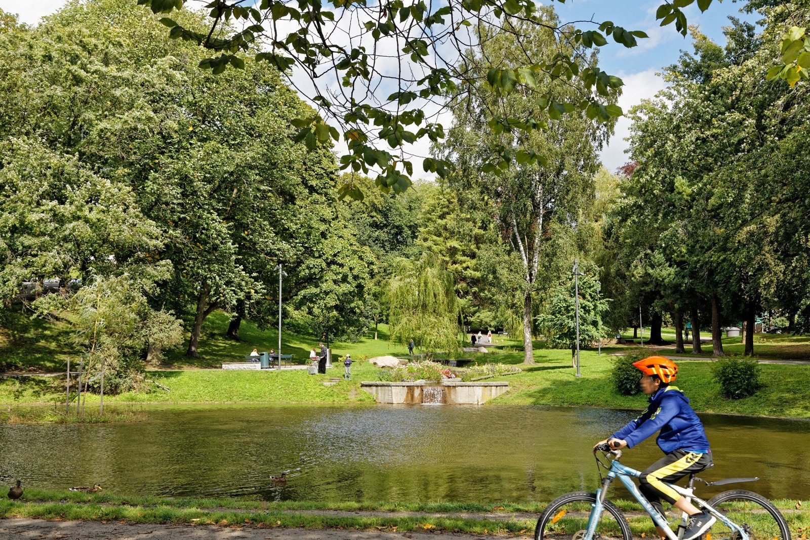 Boligen ligger også i nærhet til flotte park og grøntområder som f.eks. St. Hanshaugen og Iladalen Park med et yrende folkeliv, arrangementer og konserter om sommeren Galleribilde