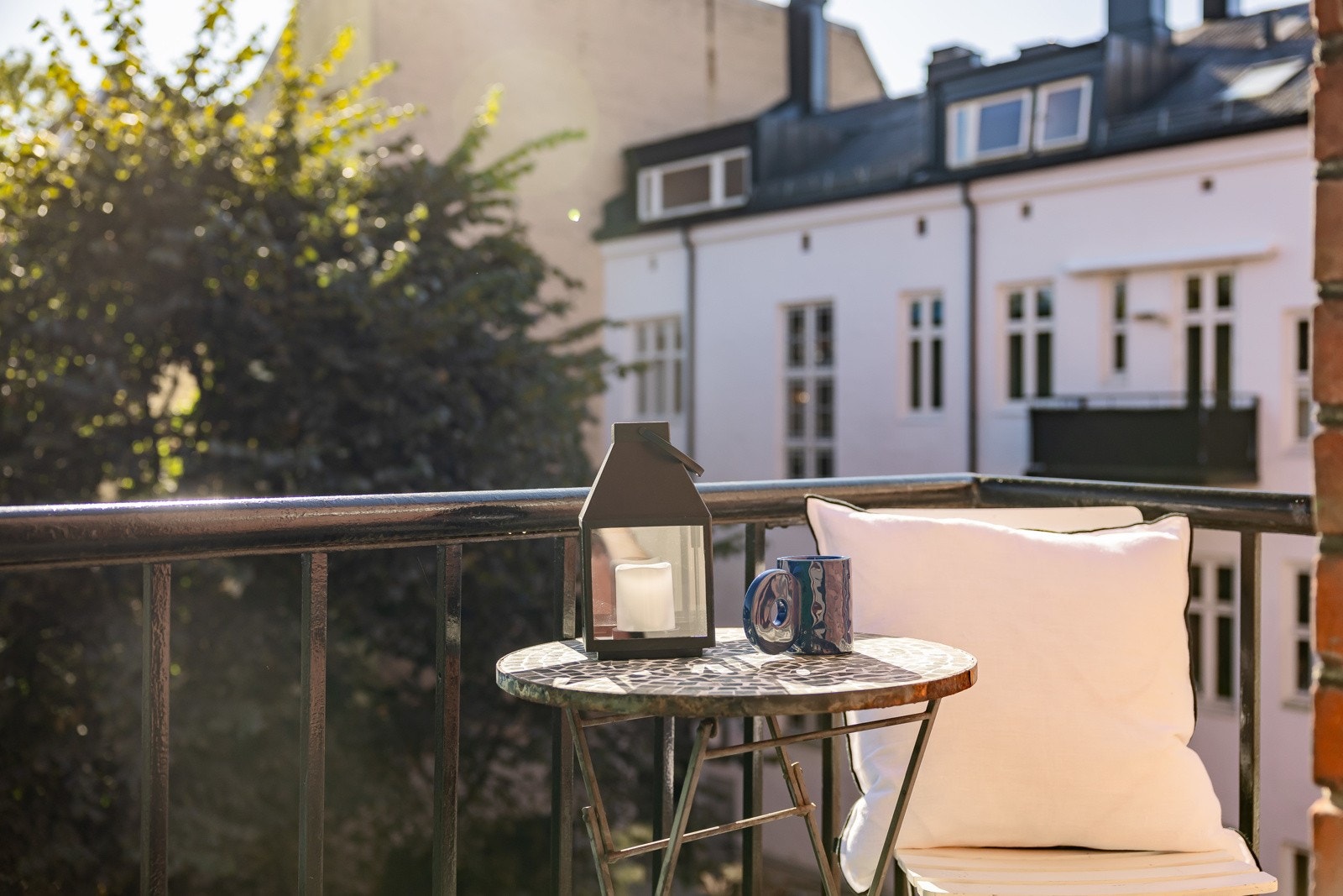 Felles luftebalkong med tilgang via baktrappen. Galleribilde