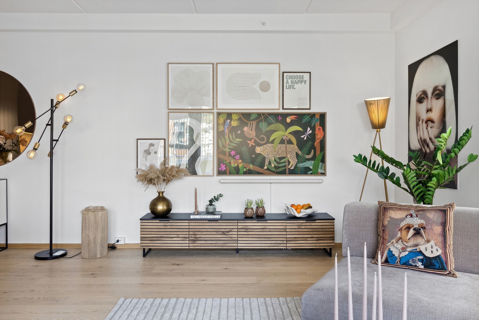 God takhøyde gir en god romfølelse. Galleribilde