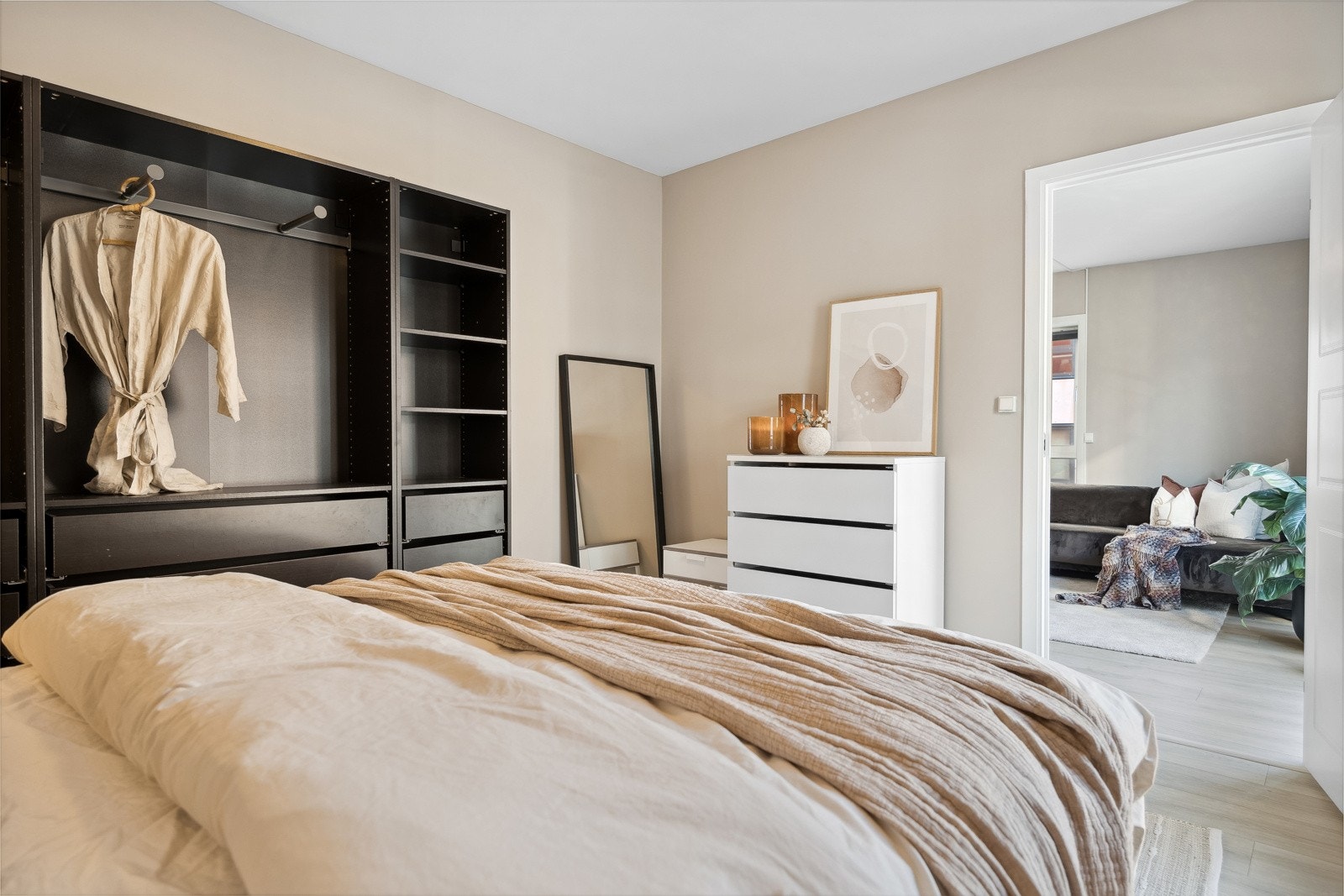 Soverommet er en fin plass å trekke seg tilbake til etter en lang dag. Galleribilde