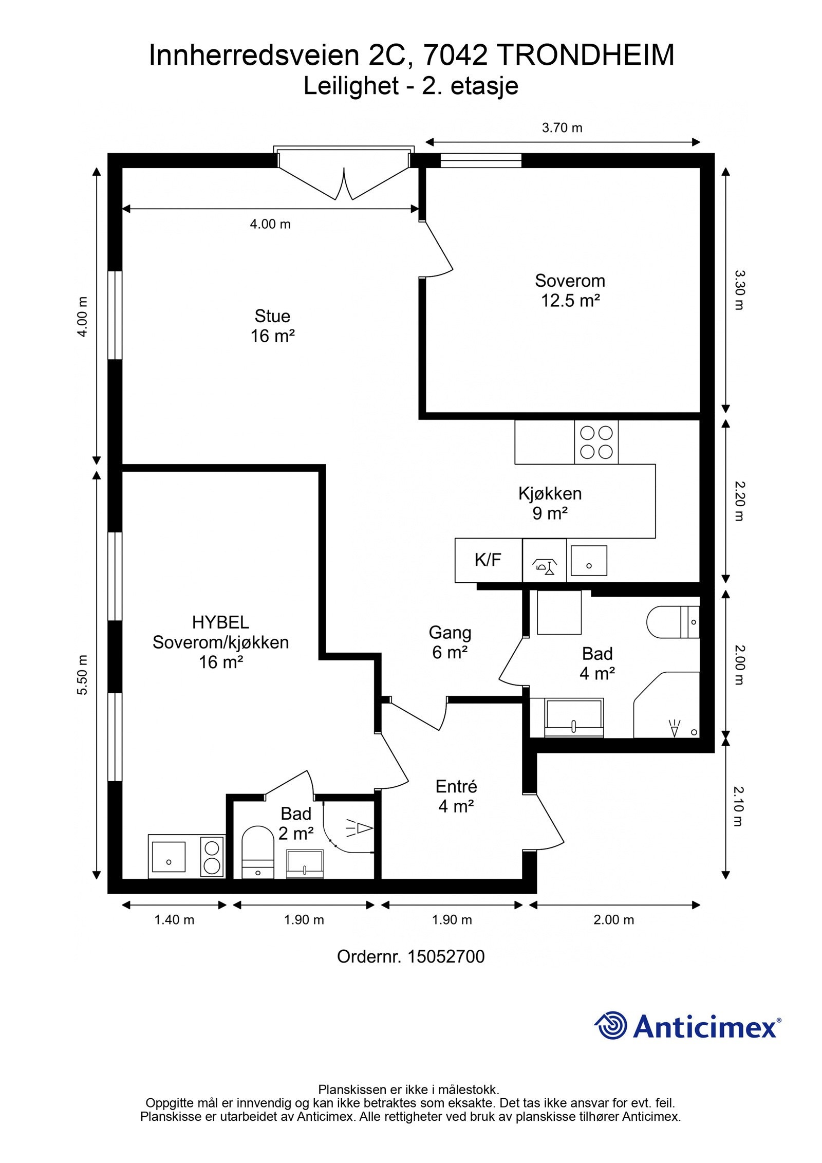 Plantegning. Galleribilde