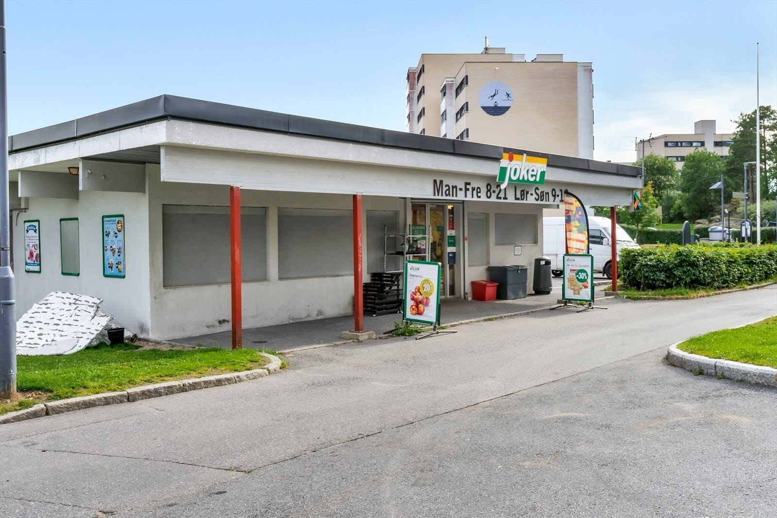 En søndagsåpen Joker ligger en kort spasertur unna. Galleribilde