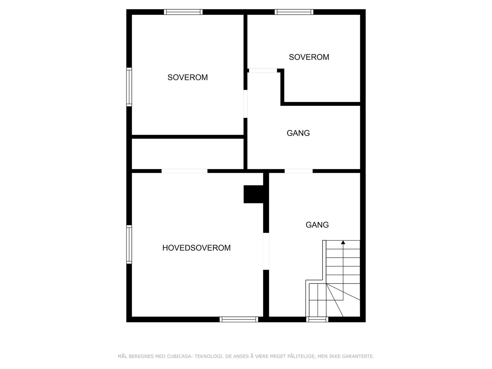 Plantegning 2.etg. Galleribilde