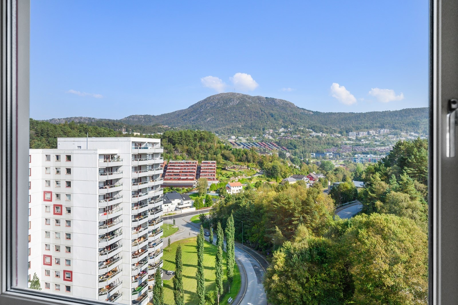 Utsikt mot øst. Galleribilde