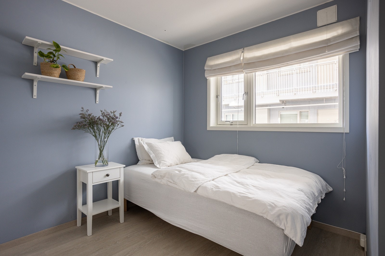 Soverommets størrelse åpner opp for ulike bruks- og møbleringsmuligheter. Galleribilde