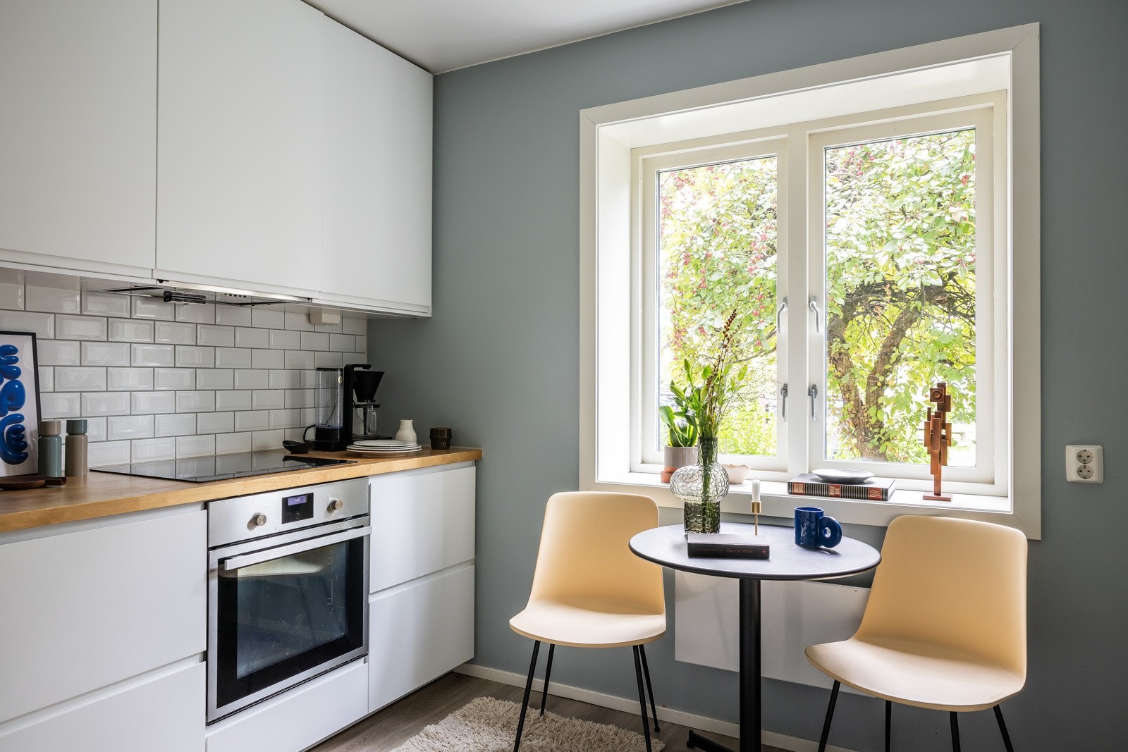 I forbindelse med oppgraderingen i 2018 ble det satt inn nytt moderne kjøkken. Galleribilde