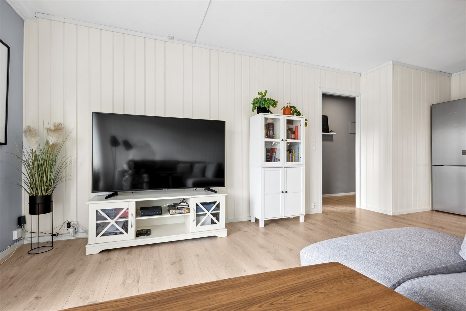 Stuen er lett å møblere, med god planløsning. Galleribilde