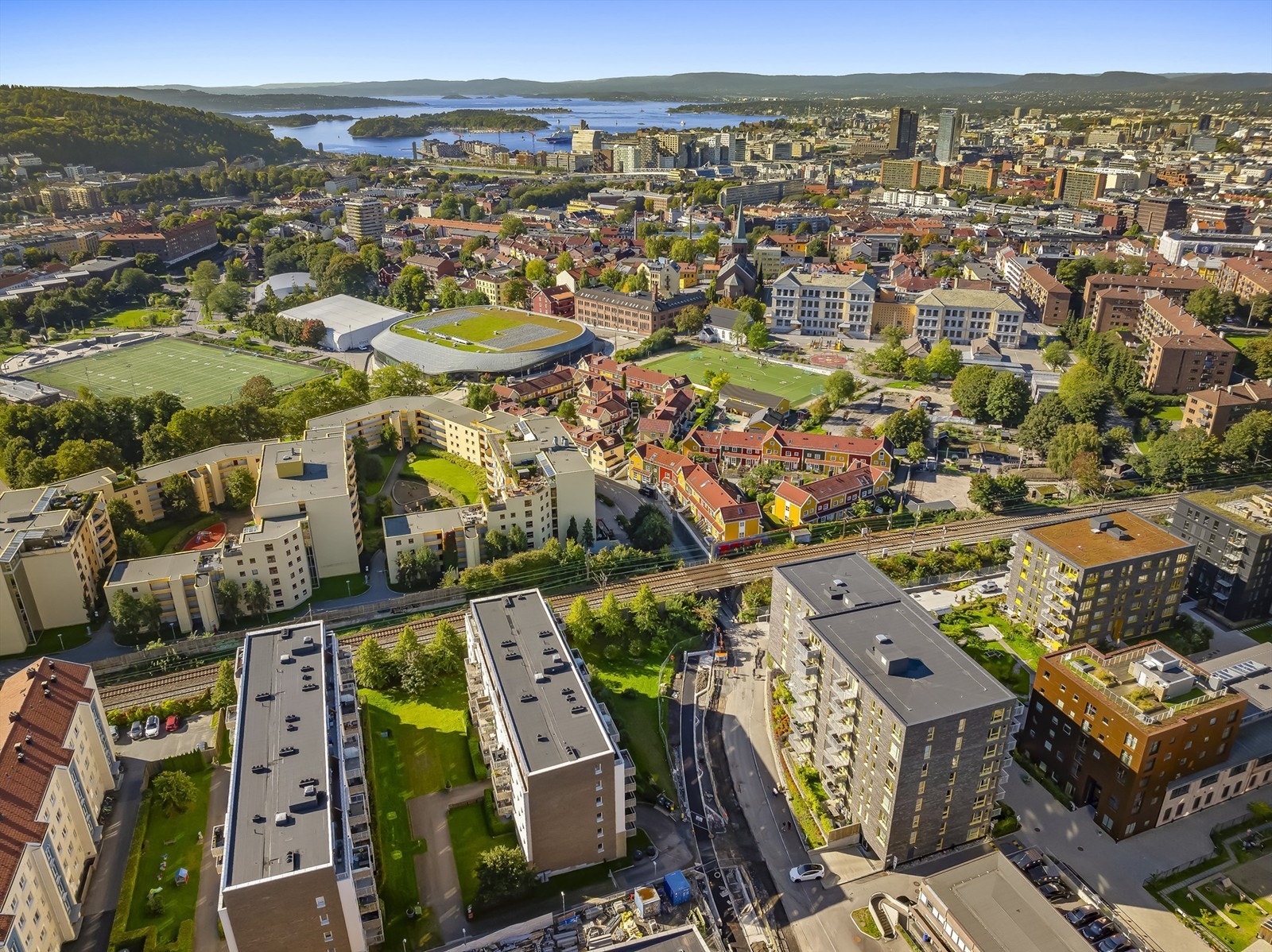 Her har du nærhet til alt du trenger i en travel hverdag Galleribilde