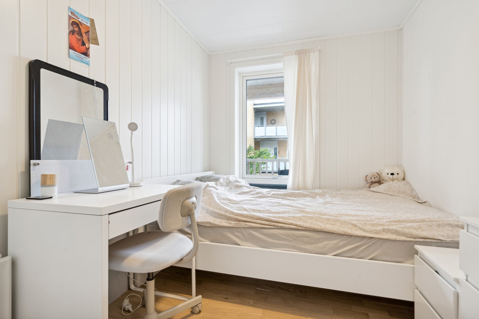 De er på hhv. 11,5 kvm og 7 kvm. Galleribilde