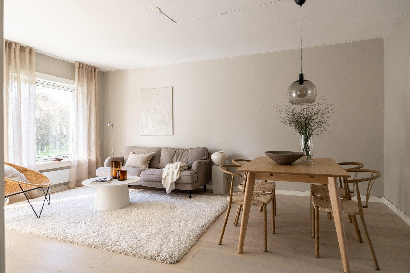 Her kan du invitere venner og familie til middag. Galleribilde