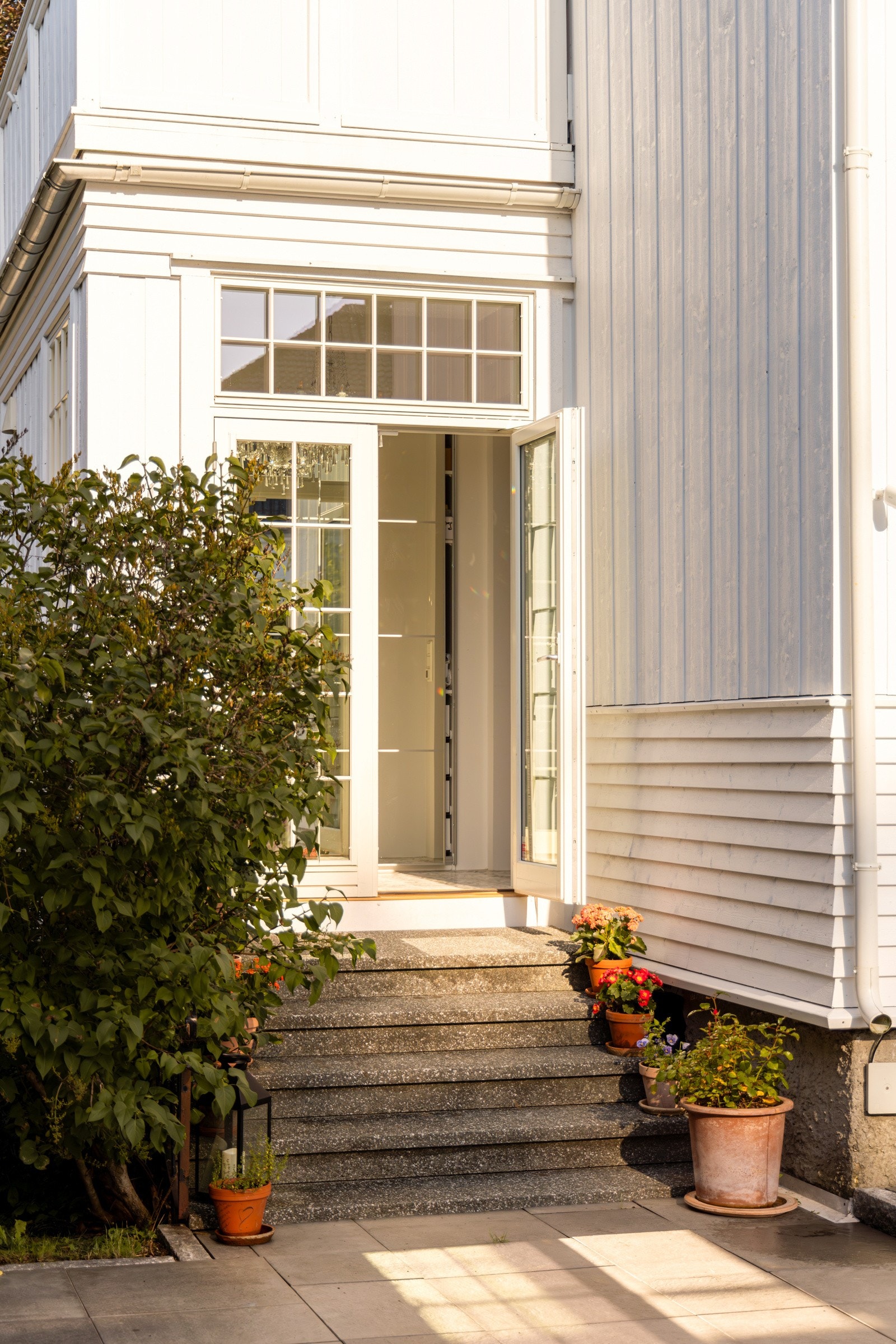 Utgang til hagen. Galleribilde