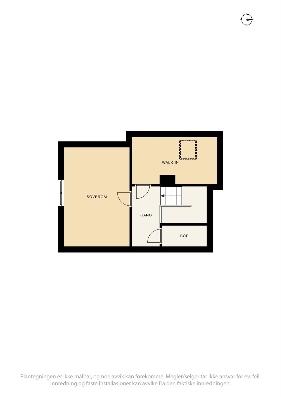 Plantegning 2. etasje Galleribilde