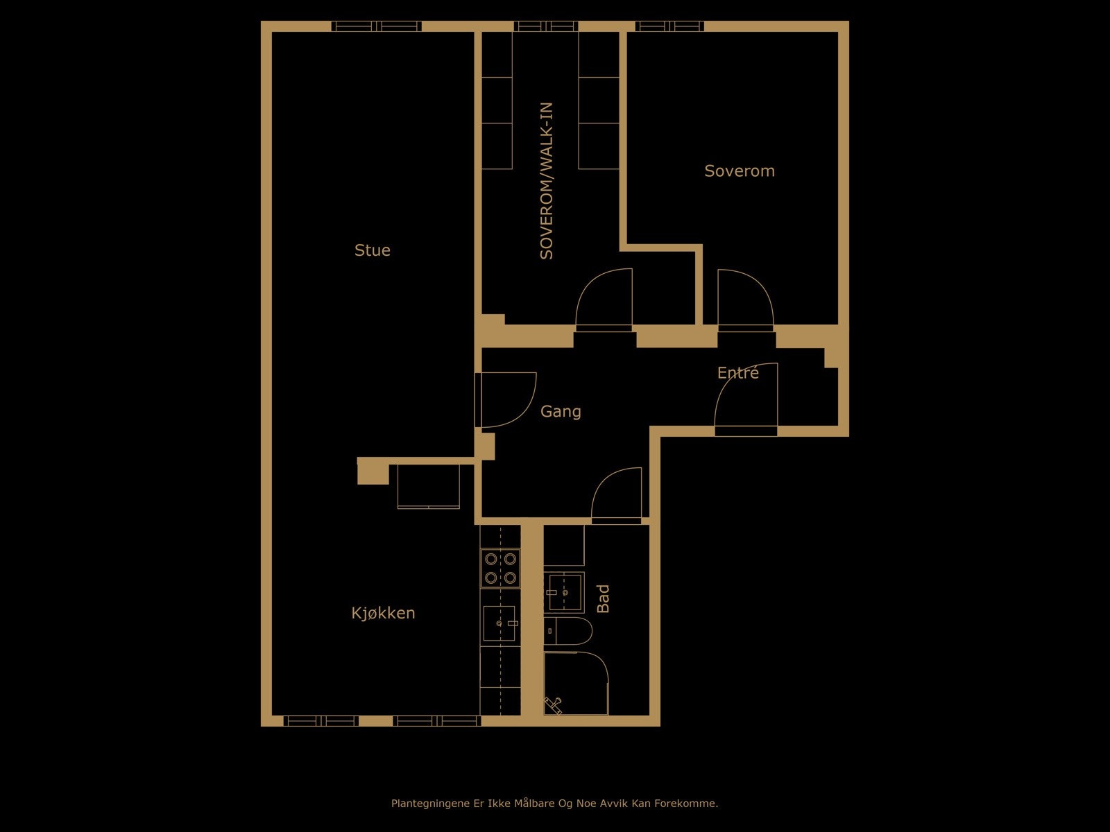 Plantegning. Galleribilde