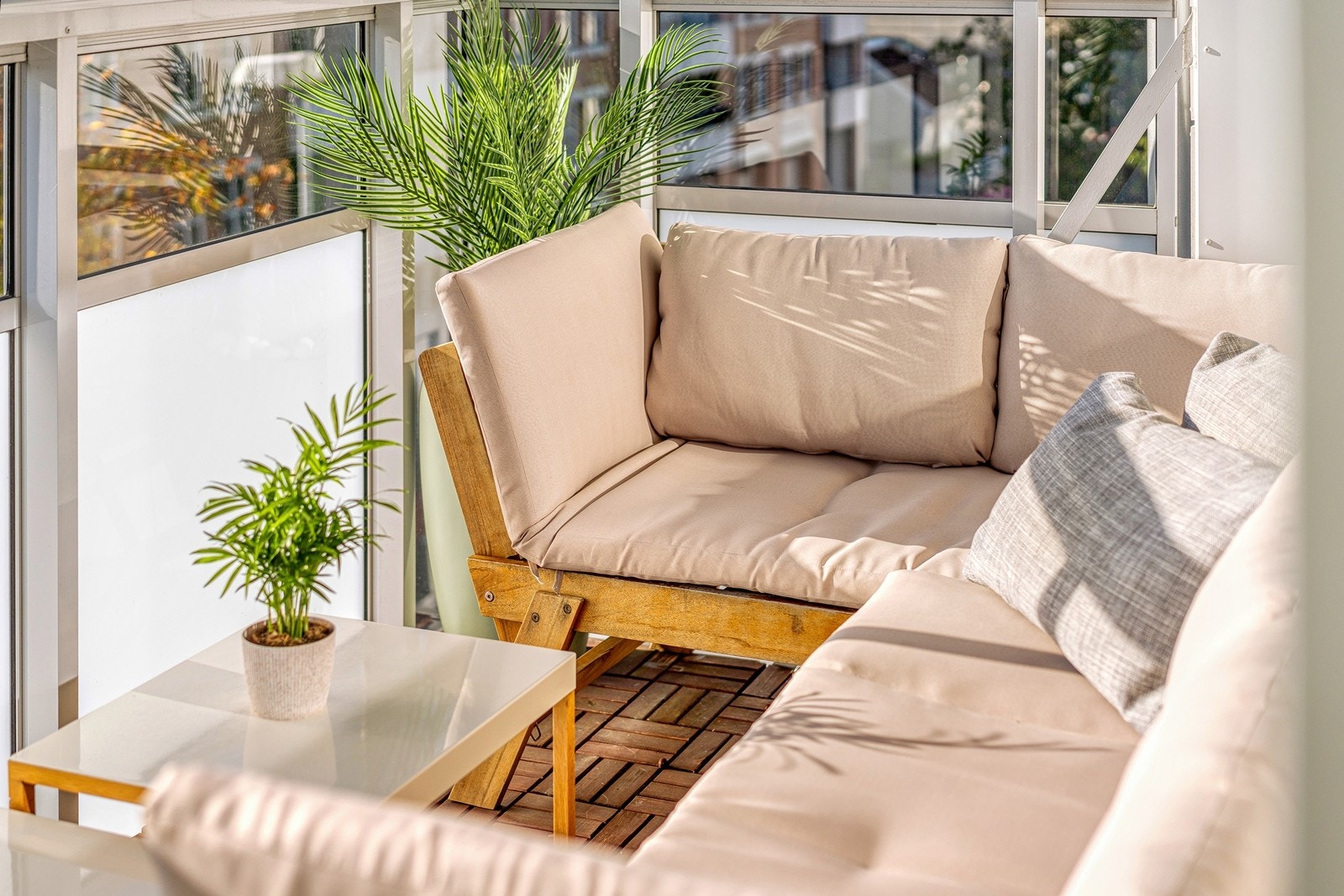 Det er plass til en større hagemøbler m.m. Galleribilde