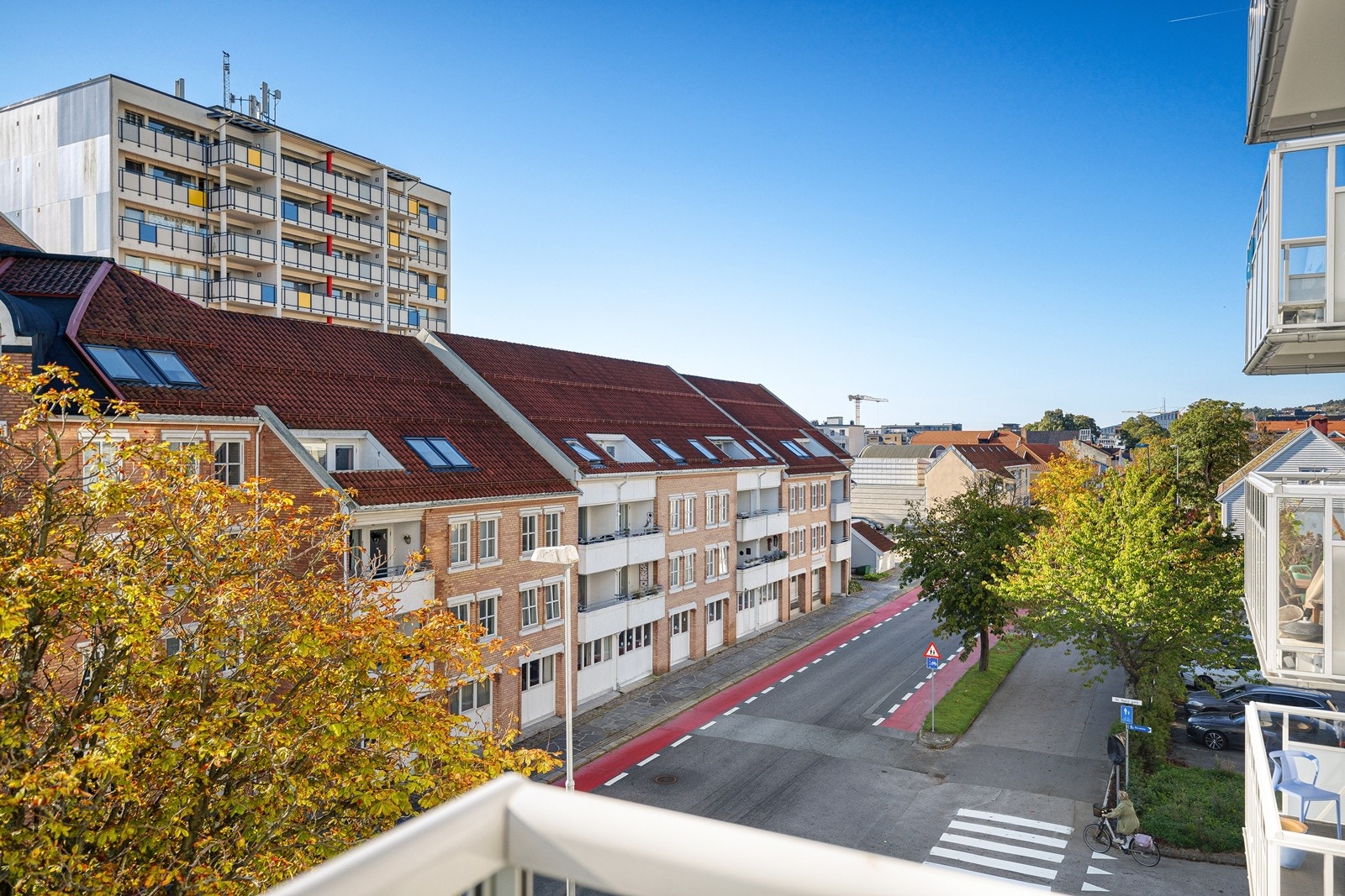 ... hyggelig utsikt innover mot Markens gate. Galleribilde