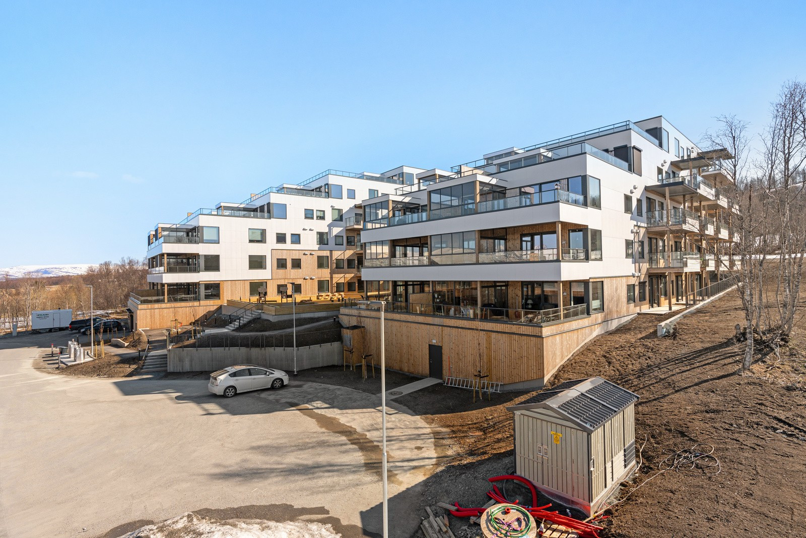 Etterspurt beliggenhet i nye og attraktive Norheim Terrasse.