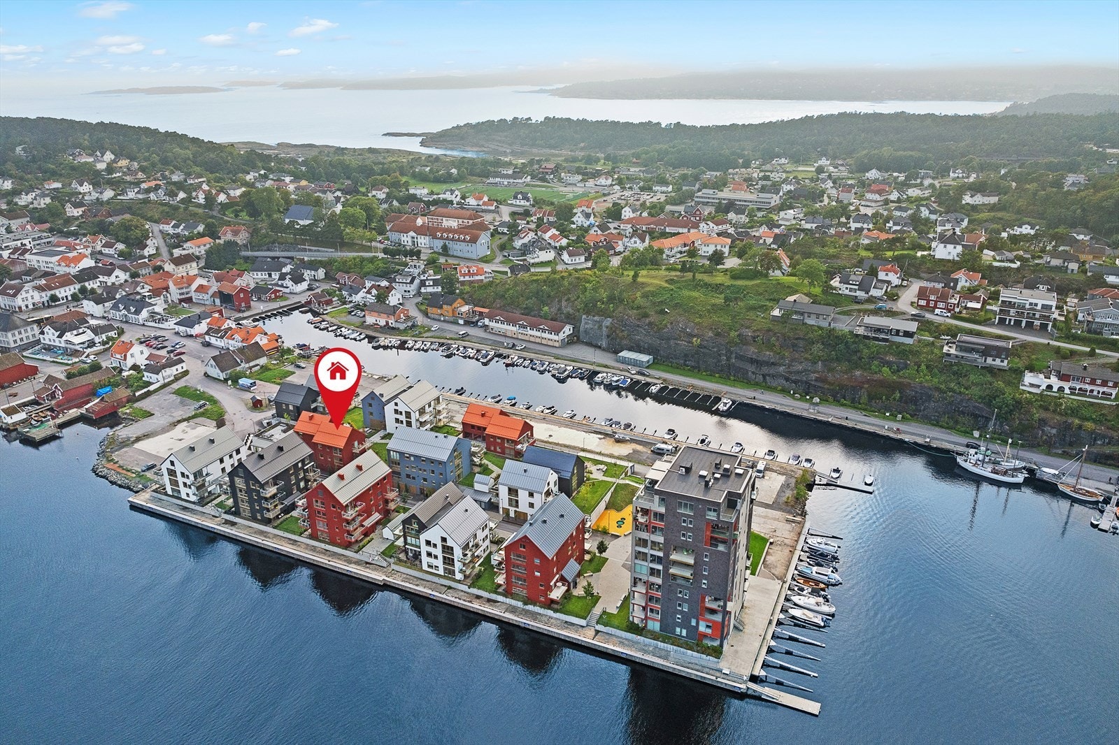 Leiligheten ligger sentralt til, med gangavstand til det meste av servicefunksjoner Galleribilde