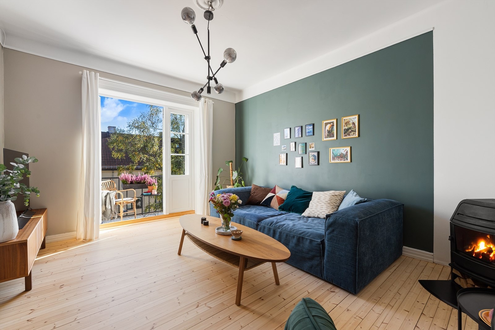 En sjarmerende og nydelig 2-roms toppleilighet. Galleribilde